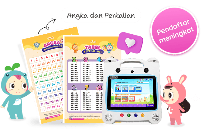 Bundel materi belajar matematika anak yang seru dan interaktif untuk membantu si kecil memahami angka dan hitungan.